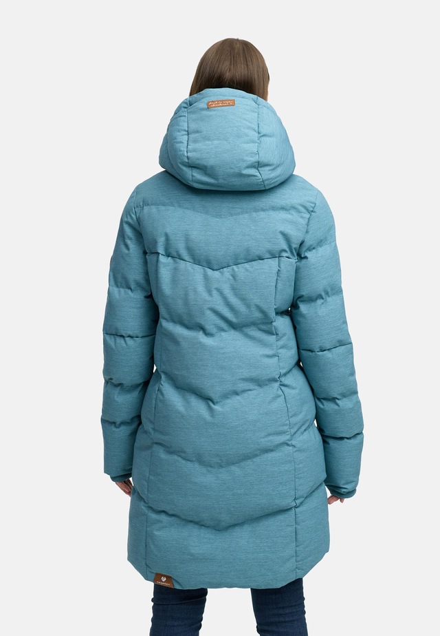 Ragwear Wintermantel »Pavla« stylischer Winterparka mit Teddyfutter und Kapuze