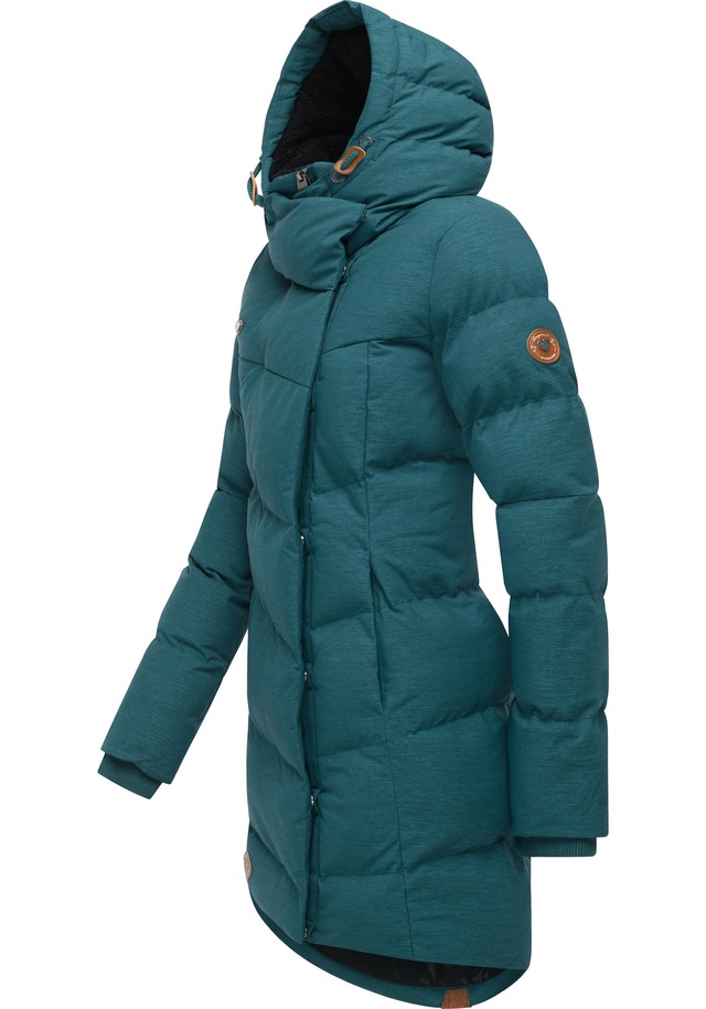 Ragwear Wintermantel »Pavla« stylischer Winterparka mit Teddyfutter und Kapuze