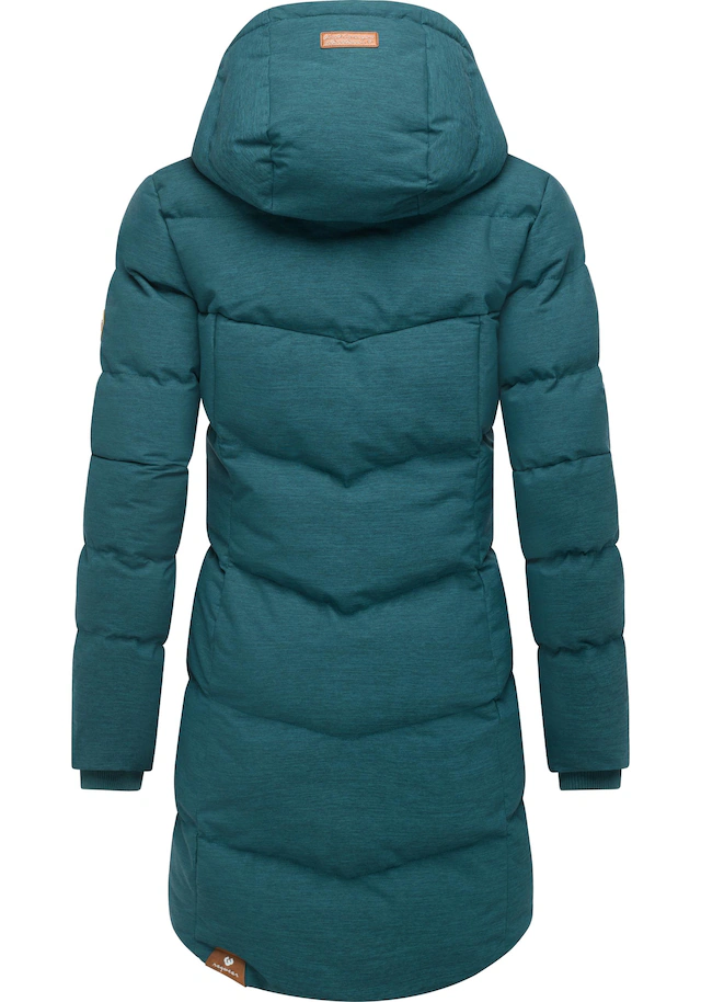 Ragwear Wintermantel »Pavla« stylischer Winterparka mit Teddyfutter und Kapuze