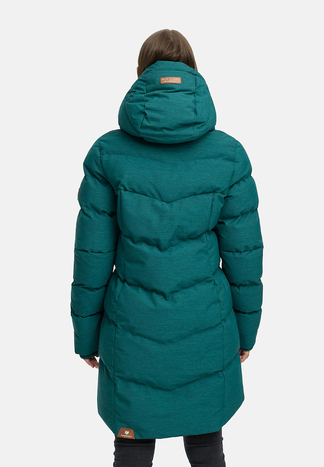 Ragwear Wintermantel »Pavla« stylischer Winterparka mit Teddyfutter und Kapuze