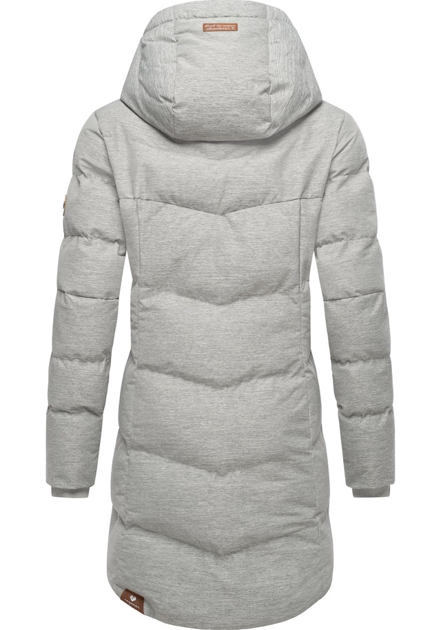 Ragwear Wintermantel »Pavla« stylischer Winterparka mit Teddyfutter und Kapuze
