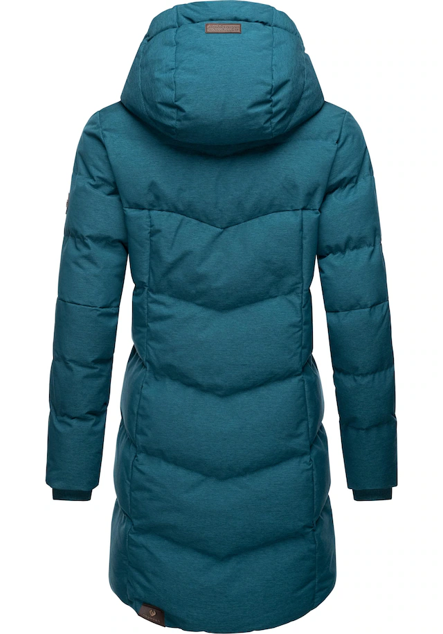 Ragwear Wintermantel »Pavla« stylischer Winterparka mit Teddyfutter und Kapuze