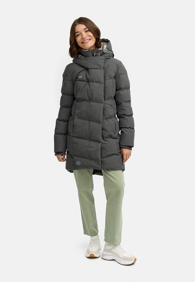Ragwear Wintermantel »Pavla« stylischer Winterparka mit Teddyfutter und Kapuze