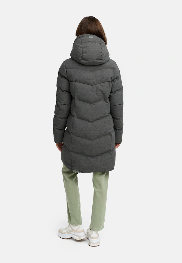 Ragwear Wintermantel »Pavla« stylischer Winterparka mit Teddyfutter und Kapuze