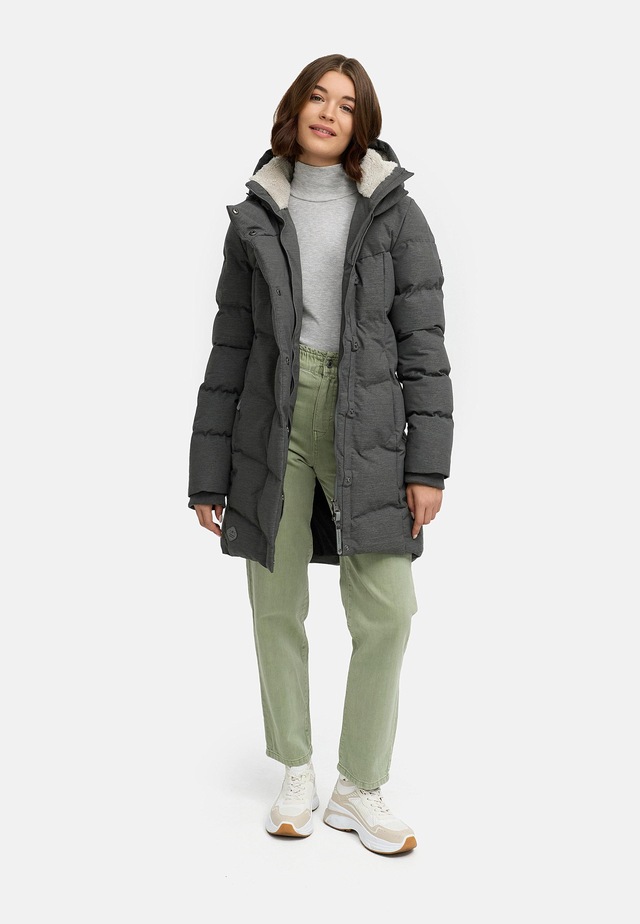 Ragwear Wintermantel »Pavla« stylischer Winterparka mit Teddyfutter und Kapuze