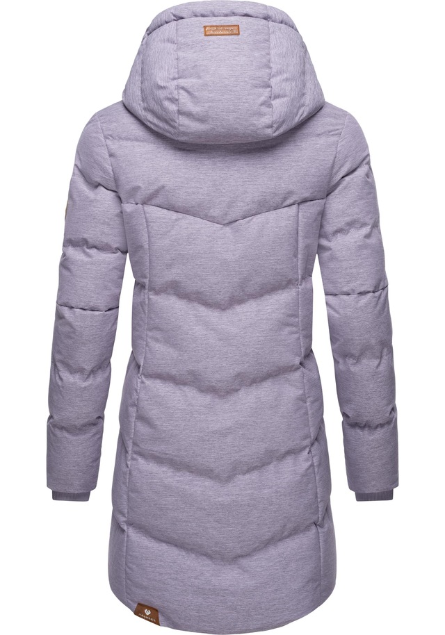 Ragwear Wintermantel »Pavla« stylischer Winterparka mit Teddyfutter und Kapuze