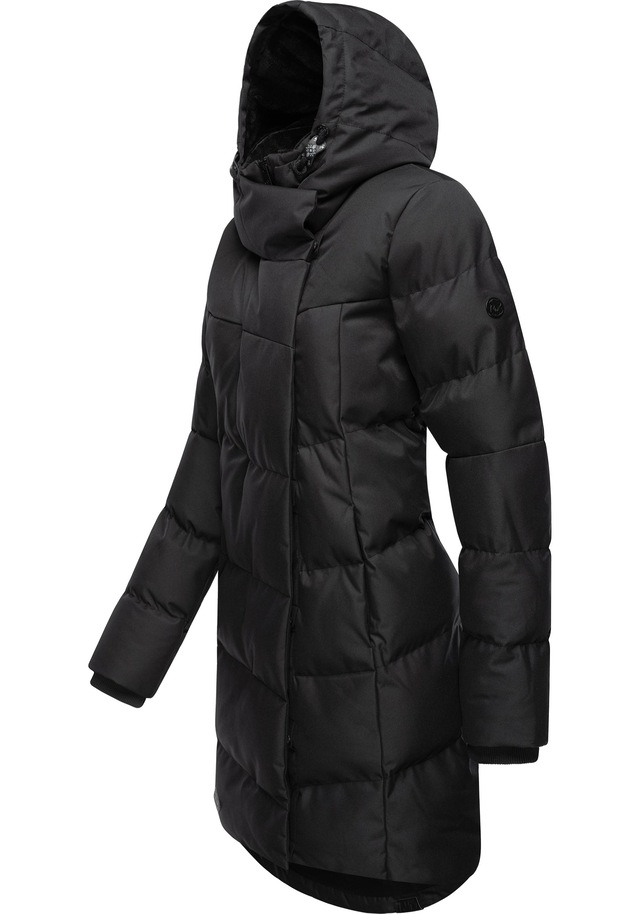 Ragwear Wintermantel »Pavla« stylischer Winterparka mit Teddyfutter und Kapuze