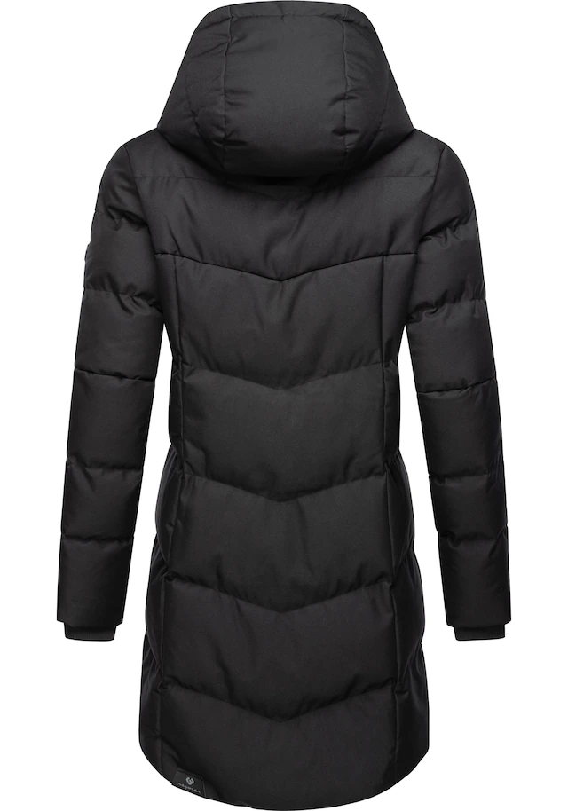 Ragwear Wintermantel »Pavla« stylischer Winterparka mit Teddyfutter und Kapuze