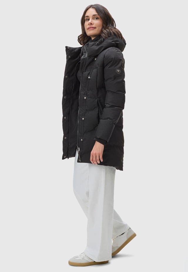 Ragwear Wintermantel »Pavla« stylischer Winterparka mit Teddyfutter und Kapuze