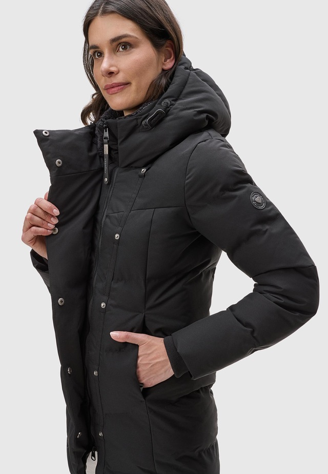 Ragwear Wintermantel »Pavla« stylischer Winterparka mit Teddyfutter und Kapuze