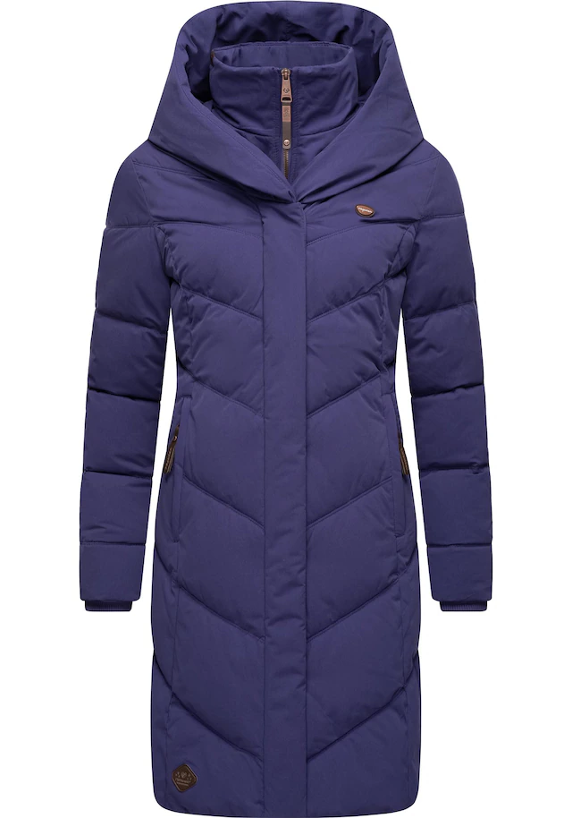 Ragwear Steppmantel »Natalka« stylischer, gesteppter Winterparka mit gefütterter Kapuze