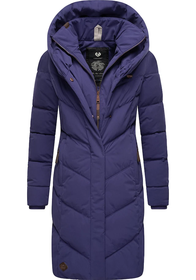 Ragwear Steppmantel »Natalka« stylischer, gesteppter Winterparka mit gefütterter Kapuze