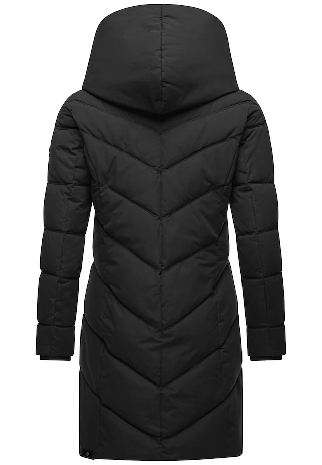 Ragwear Steppmantel »Natalka« stylischer, gesteppter Winterparka mit gefütterter Kapuze