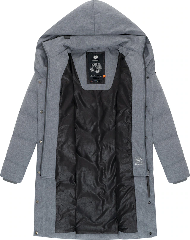 Ragwear Steppmantel »Natalka« stylischer, gesteppter Winterparka mit gefütterter Kapuze