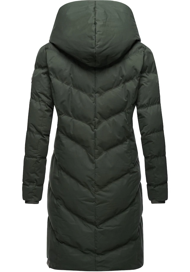 Ragwear Steppmantel »Natalka« stylischer, gesteppter Winterparka mit gefütterter Kapuze