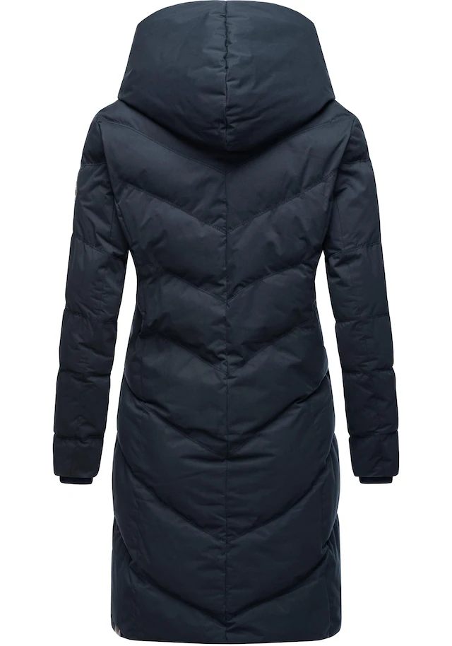 Ragwear Steppmantel »Natalka« stylischer, gesteppter Winterparka mit gefütterter Kapuze