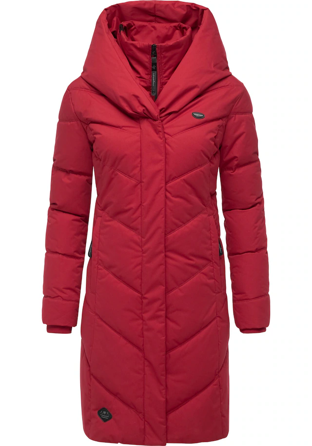 Ragwear Steppmantel »Natalka« stylischer, gesteppter Winterparka mit gefütterter Kapuze