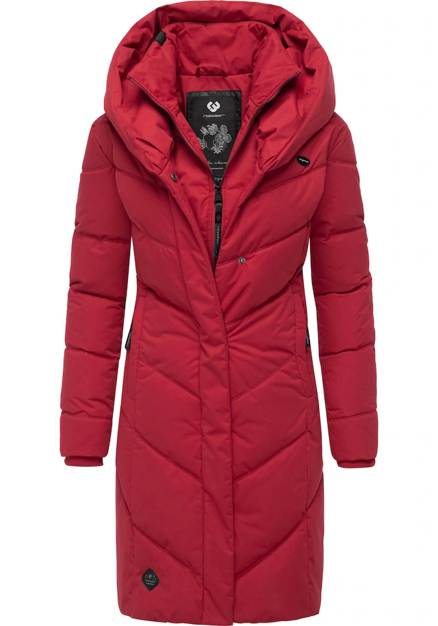Ragwear Steppmantel »Natalka« stylischer, gesteppter Winterparka mit gefütterter Kapuze