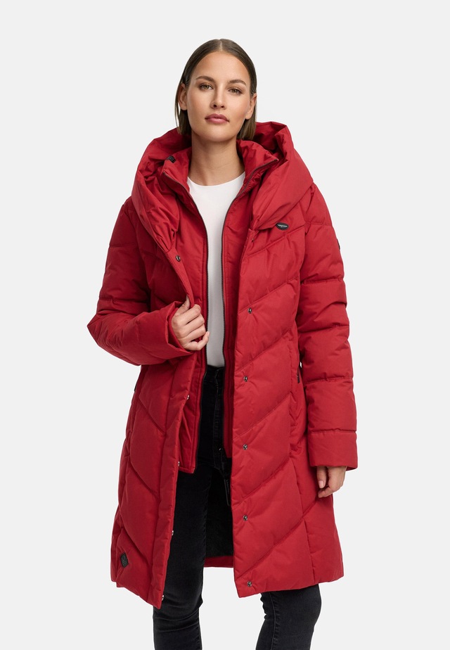 Ragwear Steppmantel »Natalka« stylischer, gesteppter Winterparka mit gefütterter Kapuze