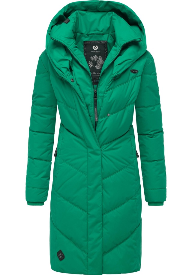 Ragwear Steppmantel »Natalka« stylischer, gesteppter Winterparka mit gefütterter Kapuze