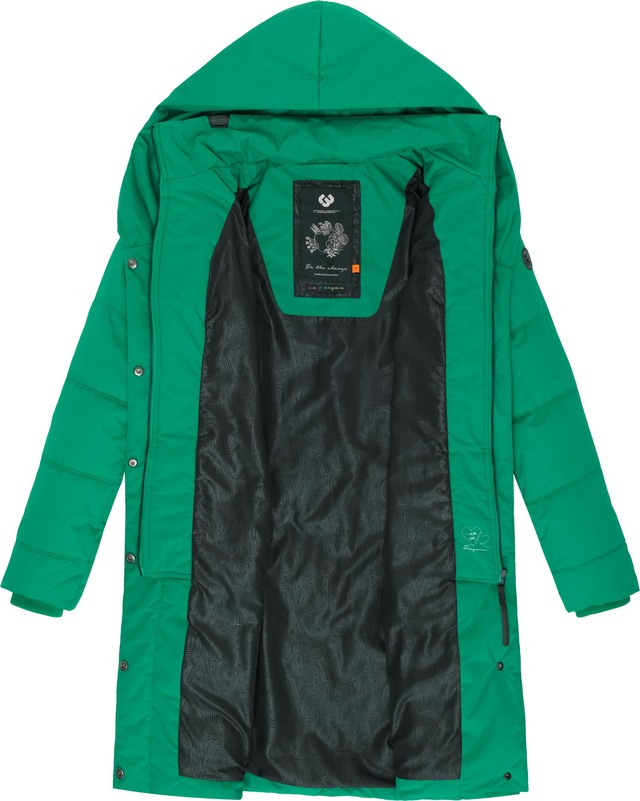 Ragwear Steppmantel »Natalka« stylischer, gesteppter Winterparka mit gefütterter Kapuze