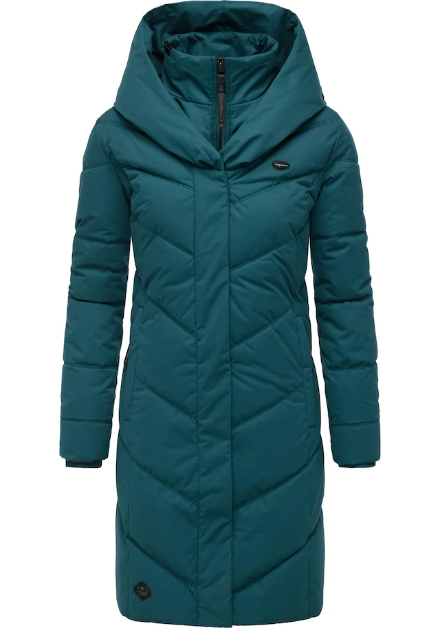 Ragwear Steppmantel »Natalka« stylischer, gesteppter Winterparka mit gefütterter Kapuze