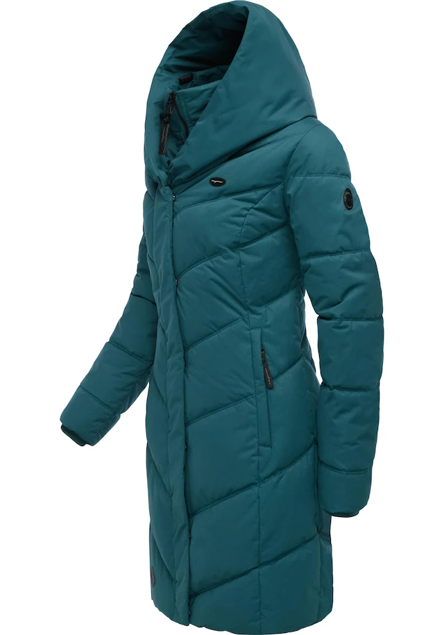 Ragwear Steppmantel »Natalka« stylischer, gesteppter Winterparka mit gefütterter Kapuze