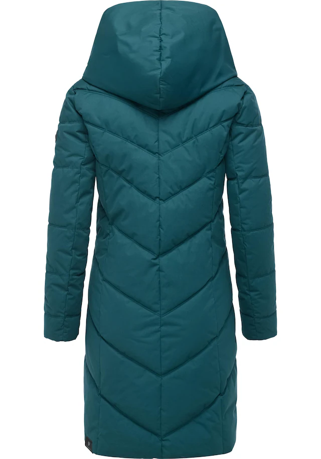 Ragwear Steppmantel »Natalka« stylischer, gesteppter Winterparka mit gefütterter Kapuze