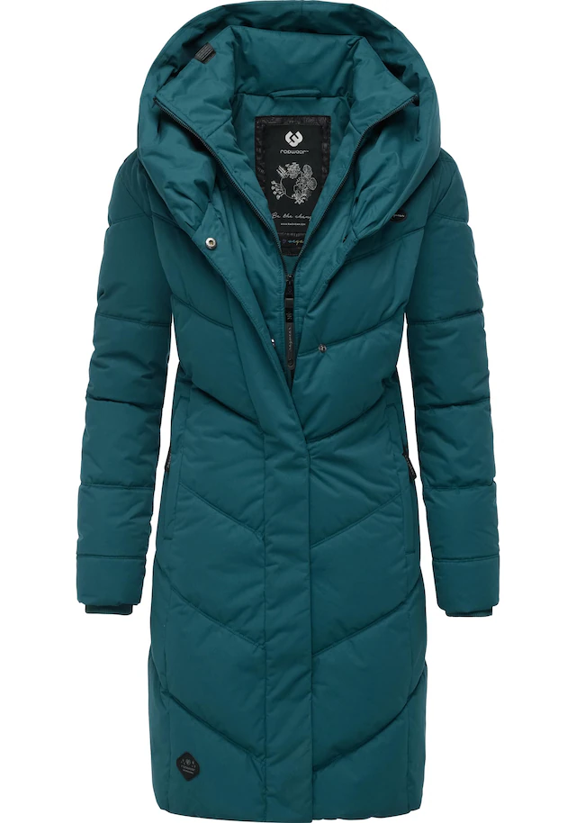 Ragwear Steppmantel »Natalka« stylischer, gesteppter Winterparka mit gefütterter Kapuze