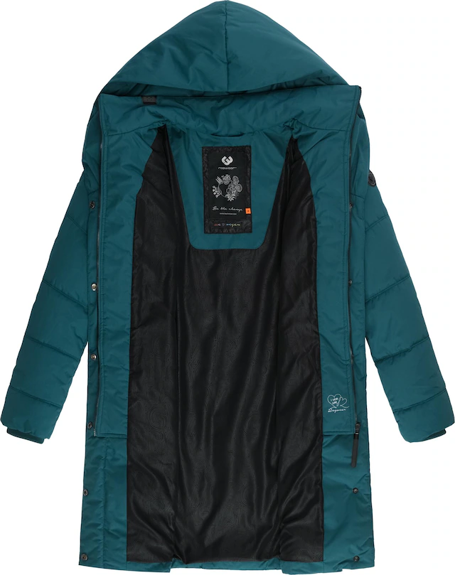 Ragwear Steppmantel »Natalka« stylischer, gesteppter Winterparka mit gefütterter Kapuze