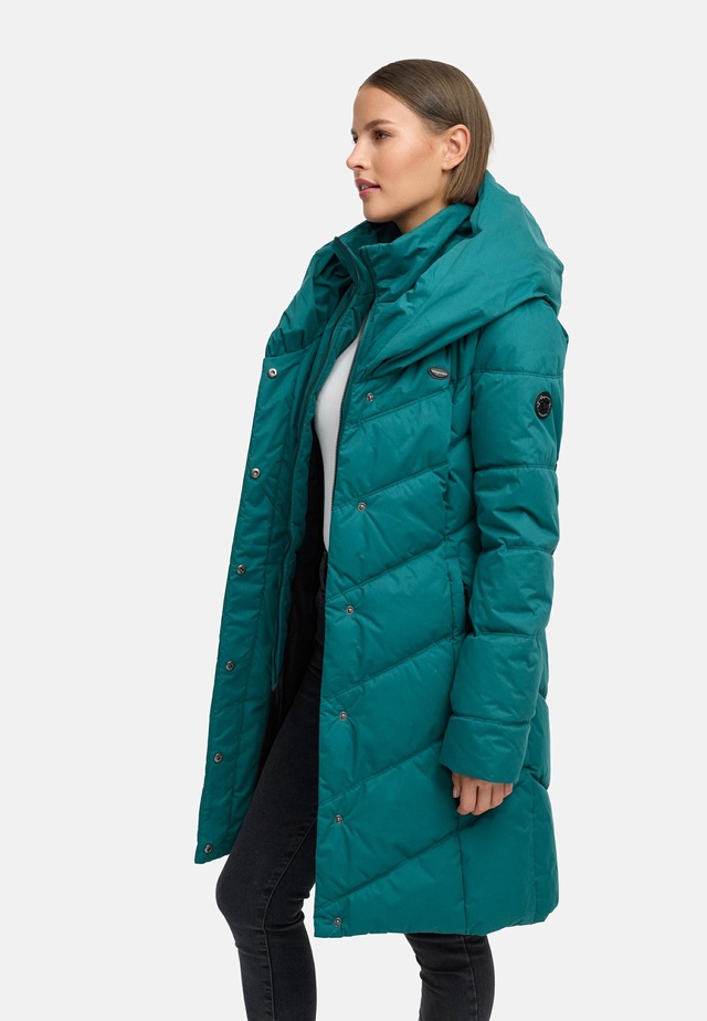 Ragwear Steppmantel »Natalka« stylischer, gesteppter Winterparka mit gefütterter Kapuze
