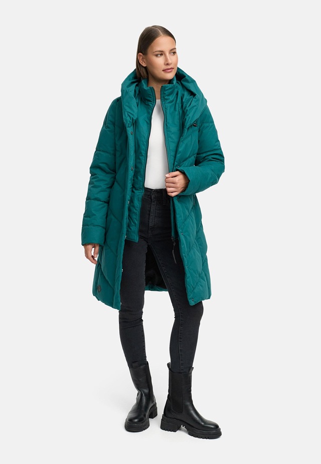 Ragwear Steppmantel »Natalka« stylischer, gesteppter Winterparka mit gefütterter Kapuze