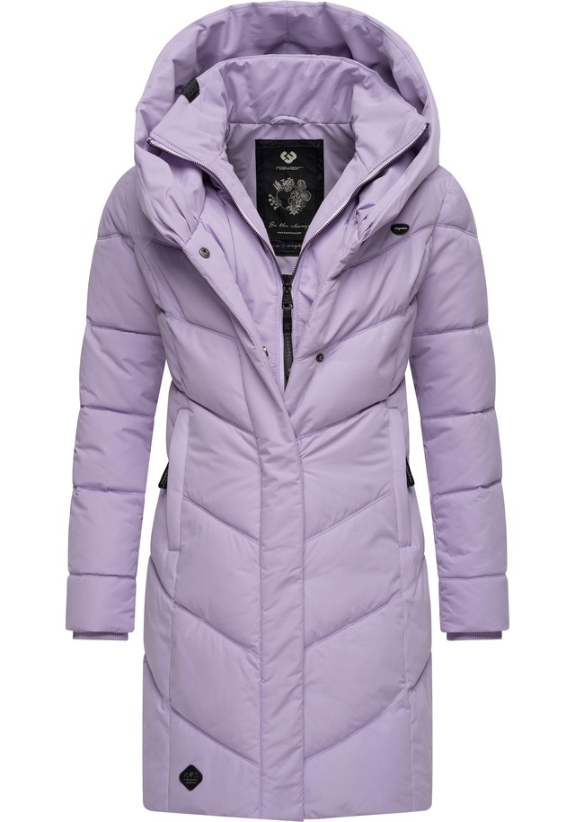 Ragwear Steppmantel »Natalka« stylischer, gesteppter Winterparka mit gefütterter Kapuze
