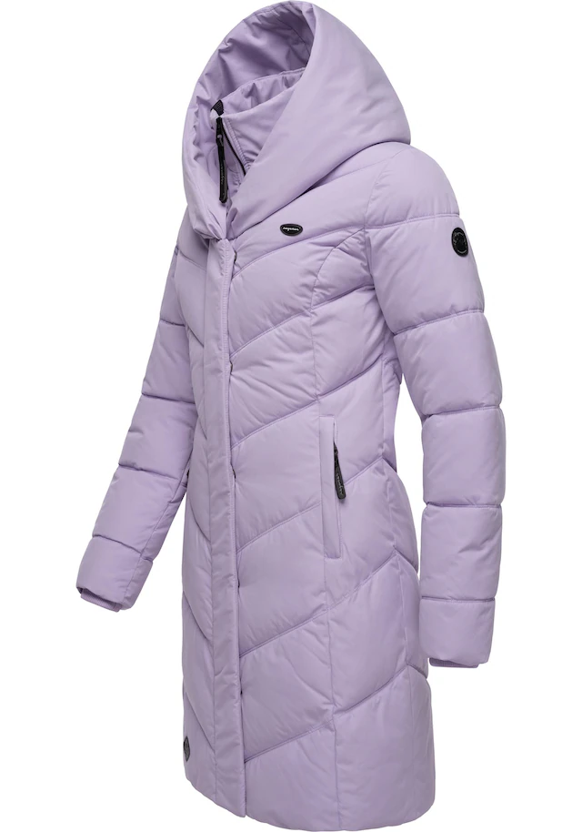Ragwear Steppmantel »Natalka« stylischer, gesteppter Winterparka mit gefütterter Kapuze