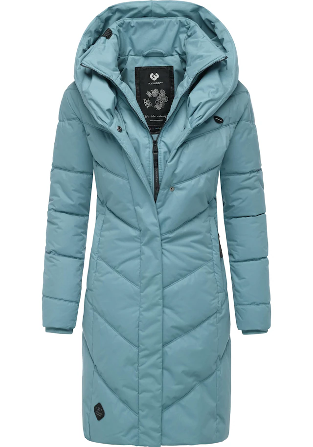 Ragwear Steppmantel »Natalka« stylischer, gesteppter Winterparka mit gefütterter Kapuze