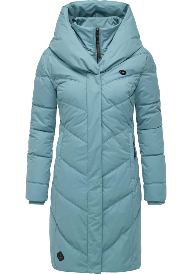 Ragwear Steppmantel »Natalka« stylischer, gesteppter Winterparka mit gefütterter Kapuze