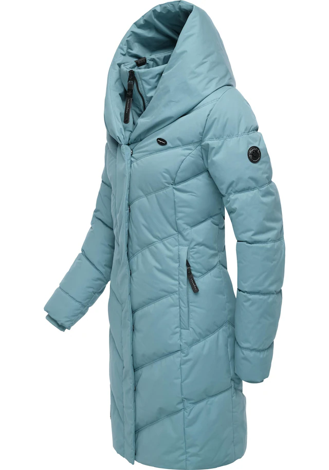 Ragwear Steppmantel »Natalka« stylischer, gesteppter Winterparka mit gefütterter Kapuze