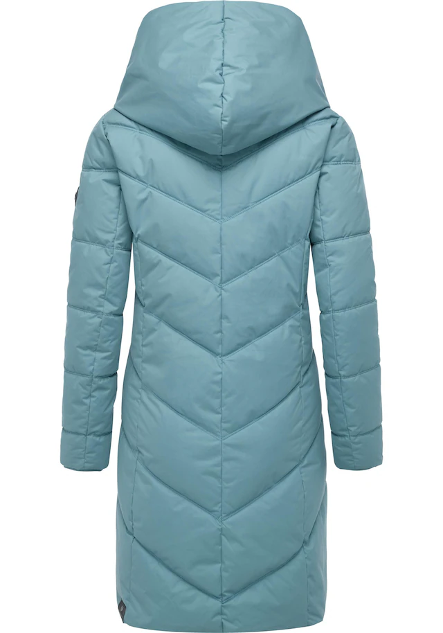 Ragwear Steppmantel »Natalka« stylischer, gesteppter Winterparka mit gefütterter Kapuze