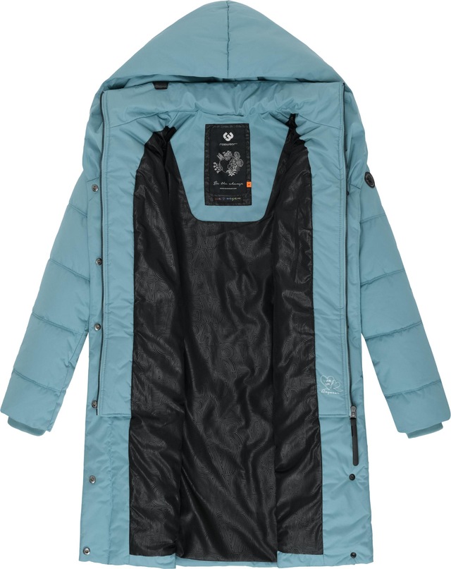 Ragwear Steppmantel »Natalka« stylischer, gesteppter Winterparka mit gefütterter Kapuze
