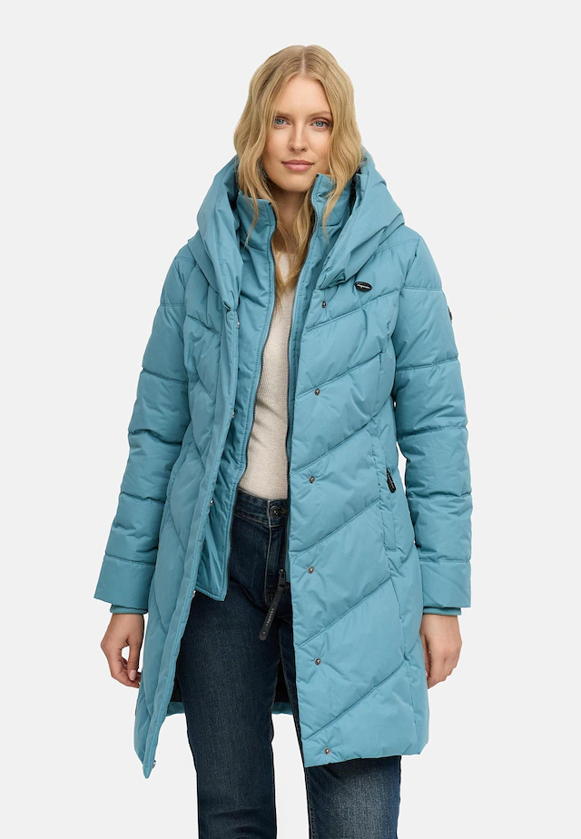 Ragwear Steppmantel »Natalka« stylischer, gesteppter Winterparka mit gefütterter Kapuze
