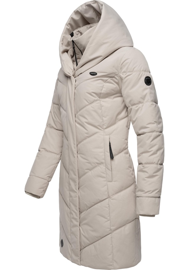 Ragwear Steppmantel »Natalka« stylischer, gesteppter Winterparka mit gefütterter Kapuze