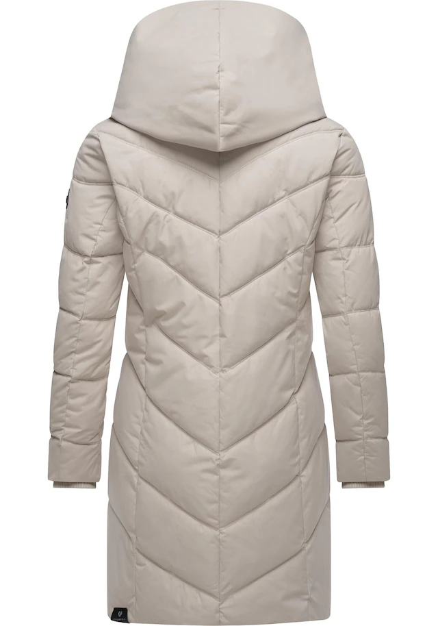 Ragwear Steppmantel »Natalka« stylischer, gesteppter Winterparka mit gefütterter Kapuze