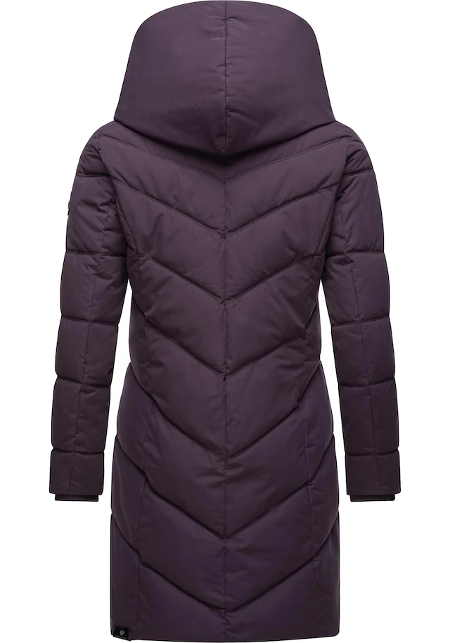 Ragwear Steppmantel »Natalka« stylischer, gesteppter Winterparka mit gefütterter Kapuze