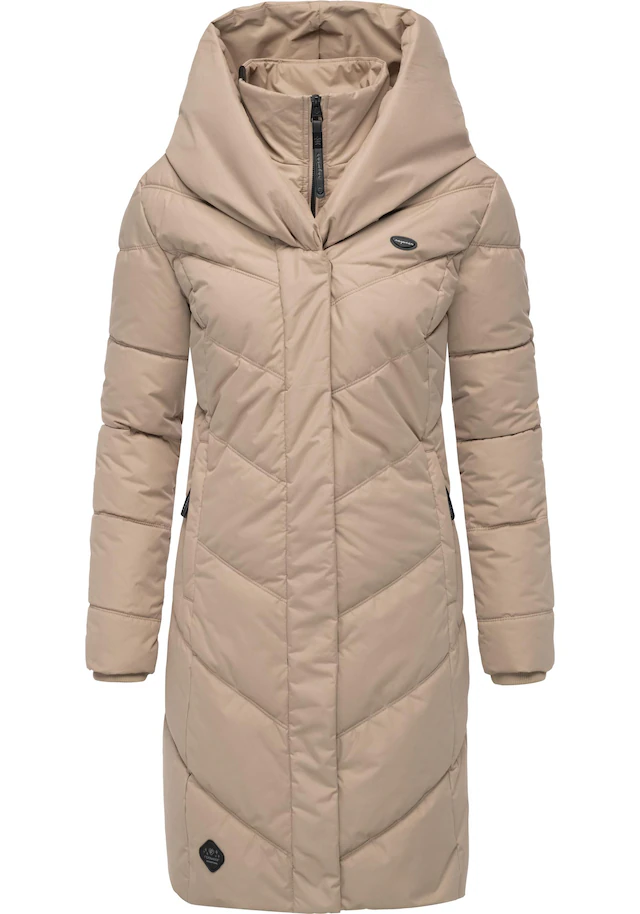 Ragwear Steppmantel »Natalka« stylischer, gesteppter Winterparka mit gefütterter Kapuze