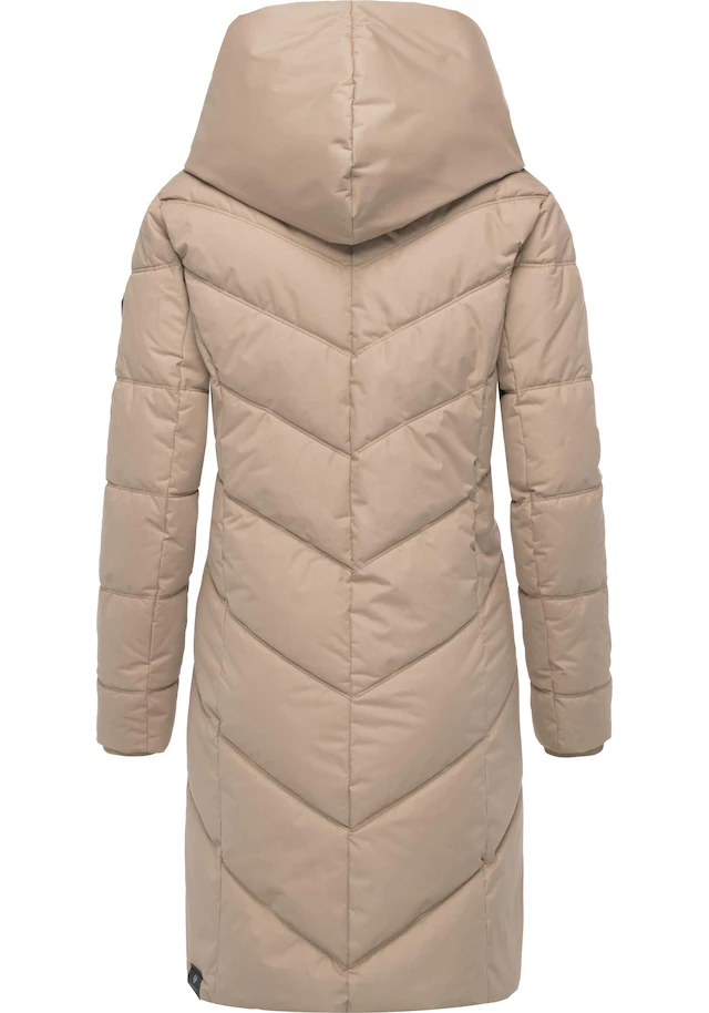 Ragwear Steppmantel »Natalka« stylischer, gesteppter Winterparka mit gefütterter Kapuze