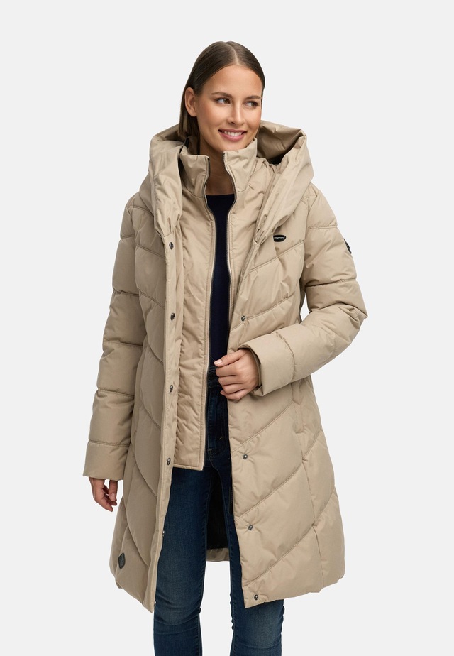Ragwear Steppmantel »Natalka« stylischer, gesteppter Winterparka mit gefütterter Kapuze
