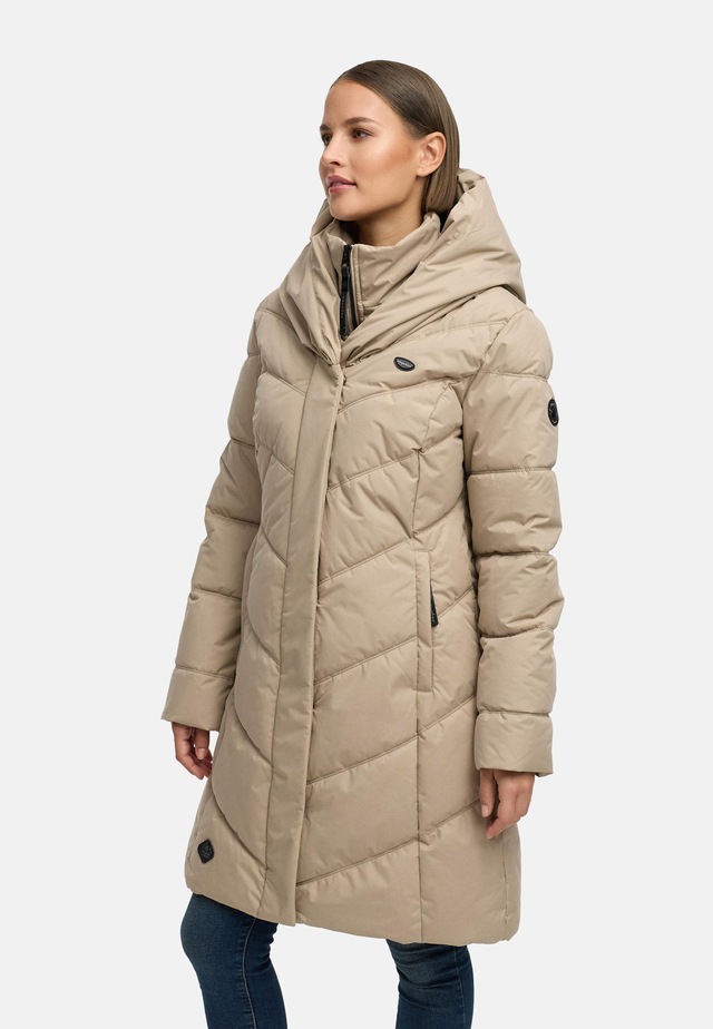Ragwear Steppmantel »Natalka« stylischer, gesteppter Winterparka mit gefütterter Kapuze