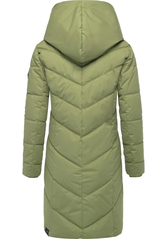 Ragwear Steppmantel »Natalka« stylischer, gesteppter Winterparka mit gefütterter Kapuze