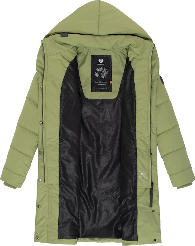 Ragwear Steppmantel »Natalka« stylischer, gesteppter Winterparka mit gefütterter Kapuze