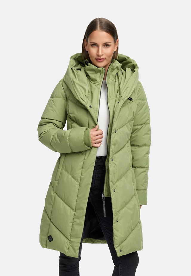 Ragwear Steppmantel »Natalka« stylischer, gesteppter Winterparka mit gefütterter Kapuze